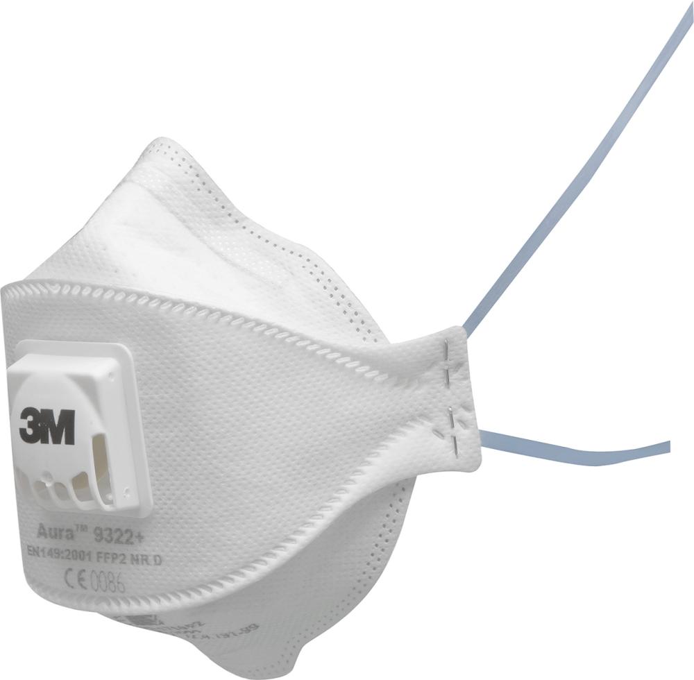 3M Feinstaubmaske Aura 9322+, Generation 3, FFP2 3M Feinstaubmaske Aura 9322+, Generation 3, FFP2