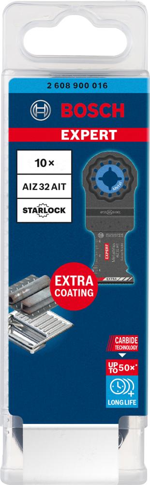 BOSCH EXPERT MetalMax AIZ 32 AIT Tauchsägeblatt, 40x32 mm, 10-tlg. BOSCH EXPERT MetalMax AIZ 32 AIT Tauchsägeblatt, 40x32 mm, 10-tlg.