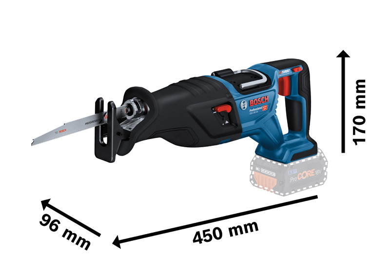 BOSCH Akku-Säbelsäge GSA 18V-28 BOSCH Akku-Säbelsäge GSA 18V-28