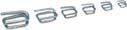 Klemmen für PE-Band 13 mm, Karton à 1000 Stück Klemmen für PE-Band 13 mm, Karton à 1000 Stück
