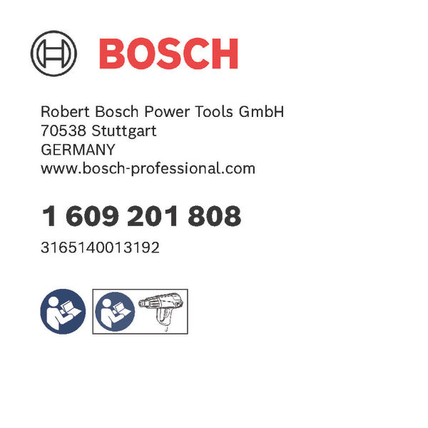 BOSCH Kunststoffschweißdraht, 225 mm, 4 mm, Hart-PVC