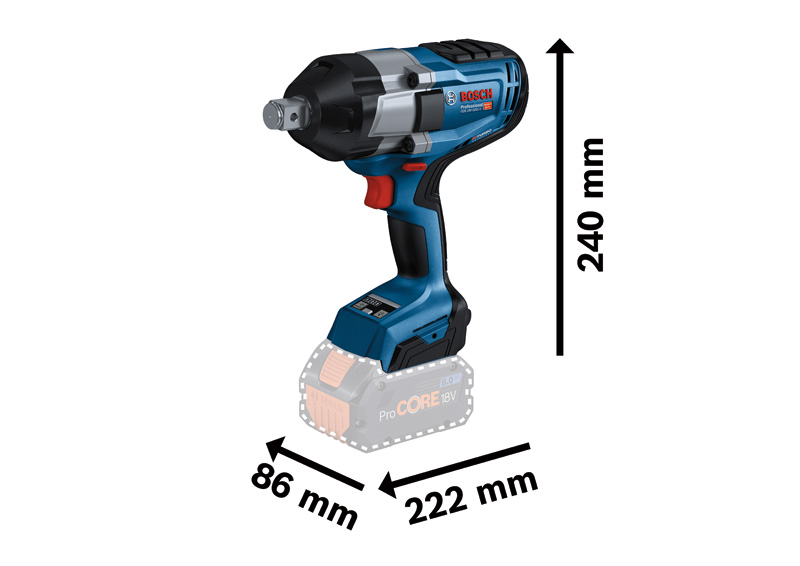BOSCH Akku-Drehschlagschrauber GDS 18V-1050 H in L-BOXX BOSCH Akku-Drehschlagschrauber GDS 18V-1050 H in L-BOXX