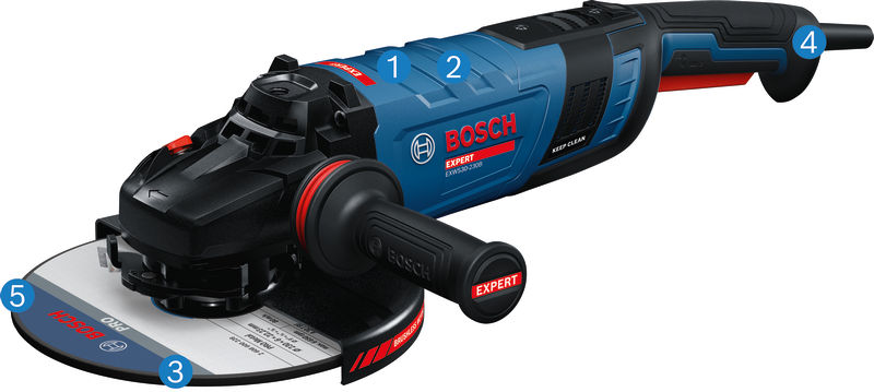BOSCH EXPERT Winkelschleifer EXWS30-230B