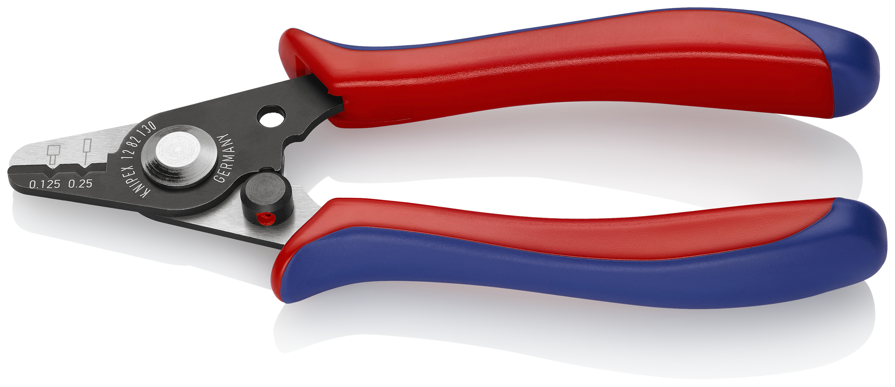 KNIPEX KNIPEX 12 82 130 SB Abisolierzange für Glasfaserkabel 130 mm brüniert mit Kunststoff-Griffhüllen KNIPEX KNIPEX 12 82 130 SB Abisolierzange für Glasfaserkabel 130 mm brüniert mit Kunststoff-Griffhüllen