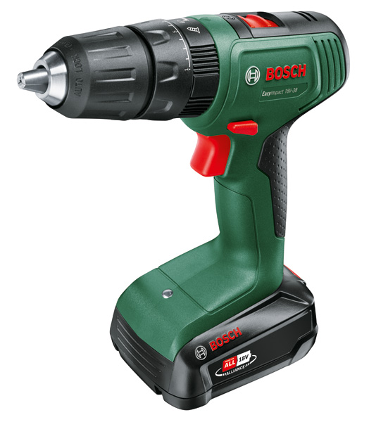 BOSCH Akku-Bohrschrauber EasyImpact 18V-38, 1 x Akku PBA 18V 2.0Ah, Tragekoffer BOSCH Akku-Bohrschrauber EasyImpact 18V-38, 1 x Akku PBA 18V 2.0Ah, Tragekoffer
