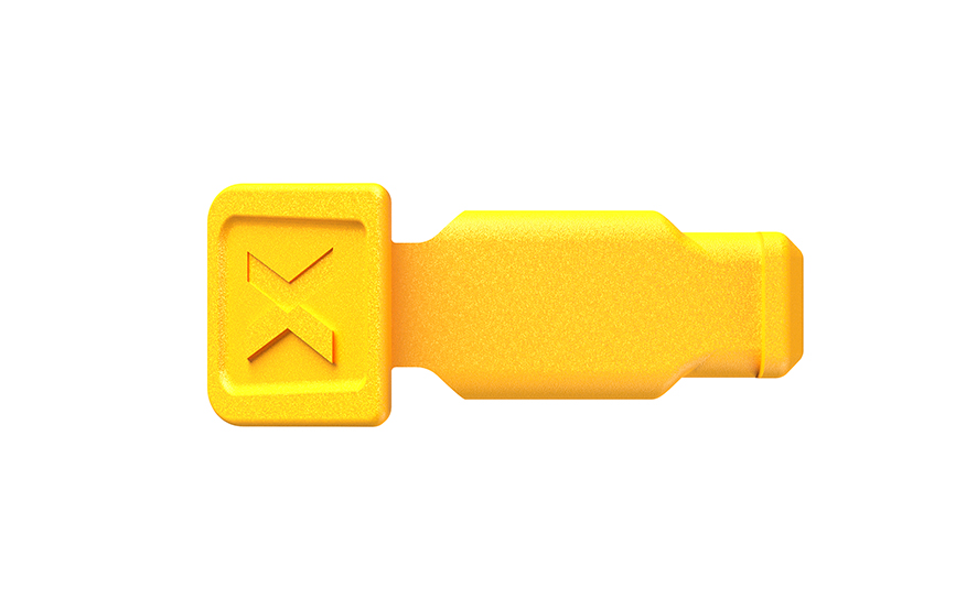 KNIPEX KNIPEX 00 61 10 CY ColorCode Clips gelb (10 Stück) 21 mm