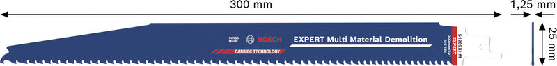 BOSCH EXPERT Multi Material Demolition S1269XHM Säbelsägeblatt