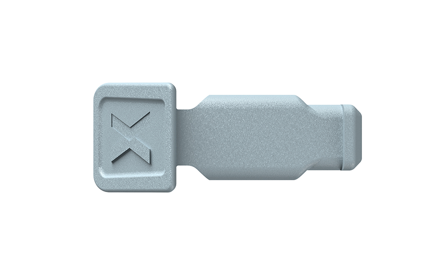 KNIPEX KNIPEX 00 61 10 CS ColorCode Clips grau (10 Stück) 21 mm KNIPEX KNIPEX 00 61 10 CS ColorCode Clips grau (10 Stück) 21 mm