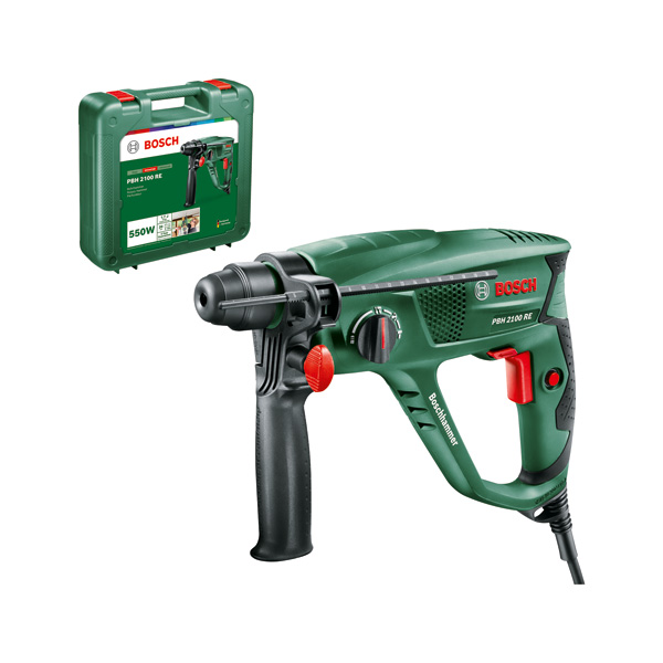 BOSCH Bohrhammer PBH 2100 RE, 550-W-Motor BOSCH Bohrhammer PBH 2100 RE, 550-W-Motor