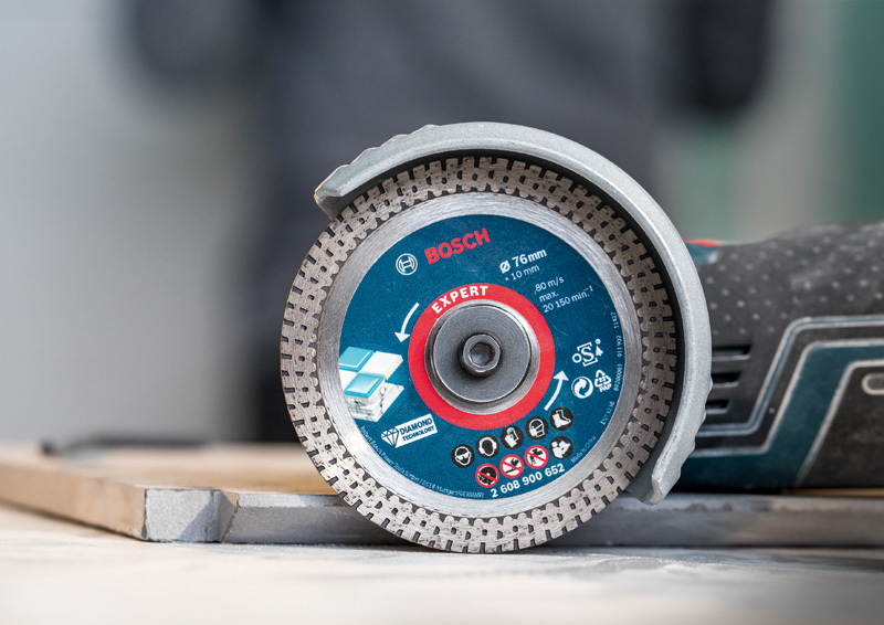 BOSCH EXPERT Hard Ceramic Diamanttrennscheibe, 76x1,5x10 mm