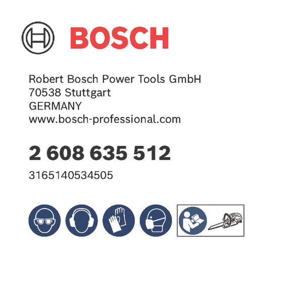 BOSCH 2tlg. Messer-Set TF 350 WM