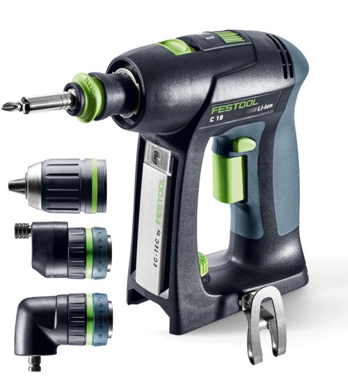 FESTOOL Akku-Bohrschrauber C 18 Basic-Set FESTOOL Akku-Bohrschrauber C 18 Basic-Set