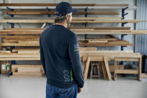 FESTOOL 100 Jahre Langarmshirt LS-FT1-M 100Y FESTOOL 100 Jahre Langarmshirt LS-FT1-M 100Y