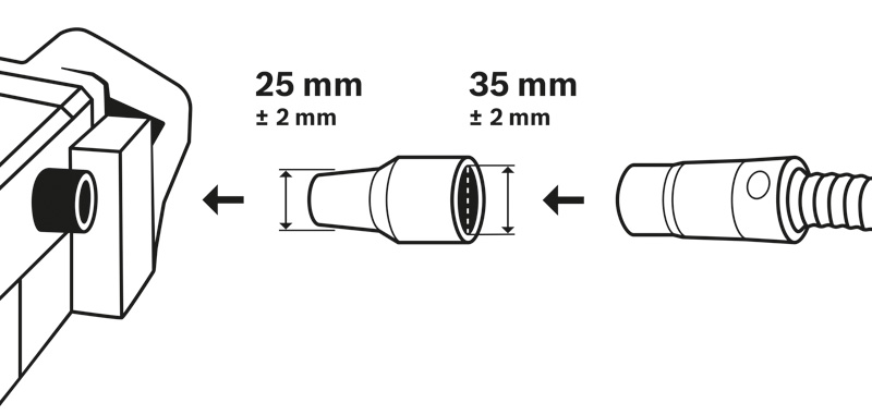 BOSCH Anschlussstutzen BOSCH Anschlussstutzen