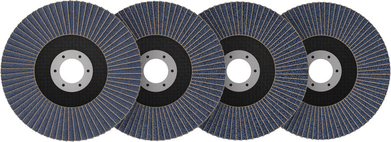 BOSCH X451 Fächerschleifscheiben Set, 125 x 22,23 mm, K40/K60/K80/K120, Z29, 15-tlg BOSCH X451 Fächerschleifscheiben Set, 125 x 22,23 mm, K40/K60/K80/K120, Z29, 15-tlg