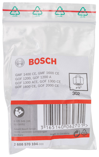 BOSCH Spannzange, 1/4-Zoll, 24 mm BOSCH Spannzange, 1/4-Zoll, 24 mm