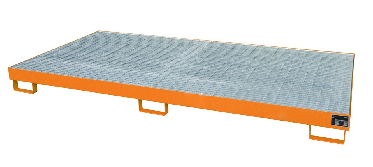 BAUER Regalwanne RW-GR 2700-1, lackiert, Gelborange