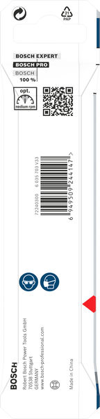 BOSCH PRO Wood HSS-Holzspiralbohrer, 6x49x105 mm