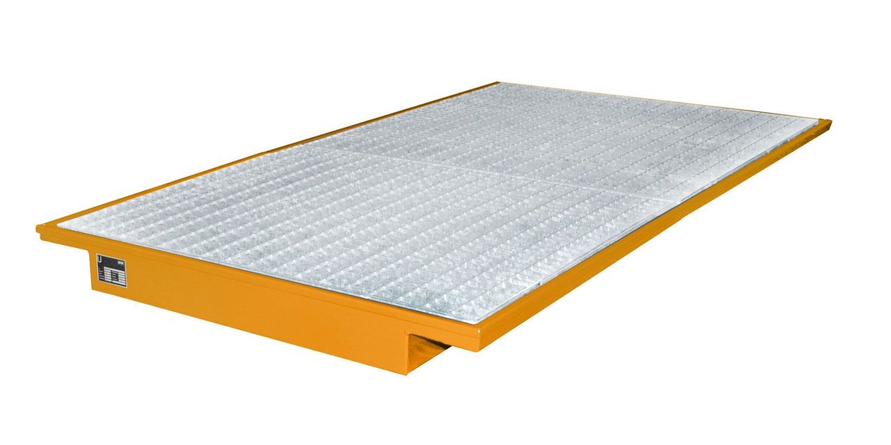 BAUER Einhängewanne EHW 2200, lackiert, Gelborange BAUER Einhängewanne EHW 2200, lackiert, Gelborange