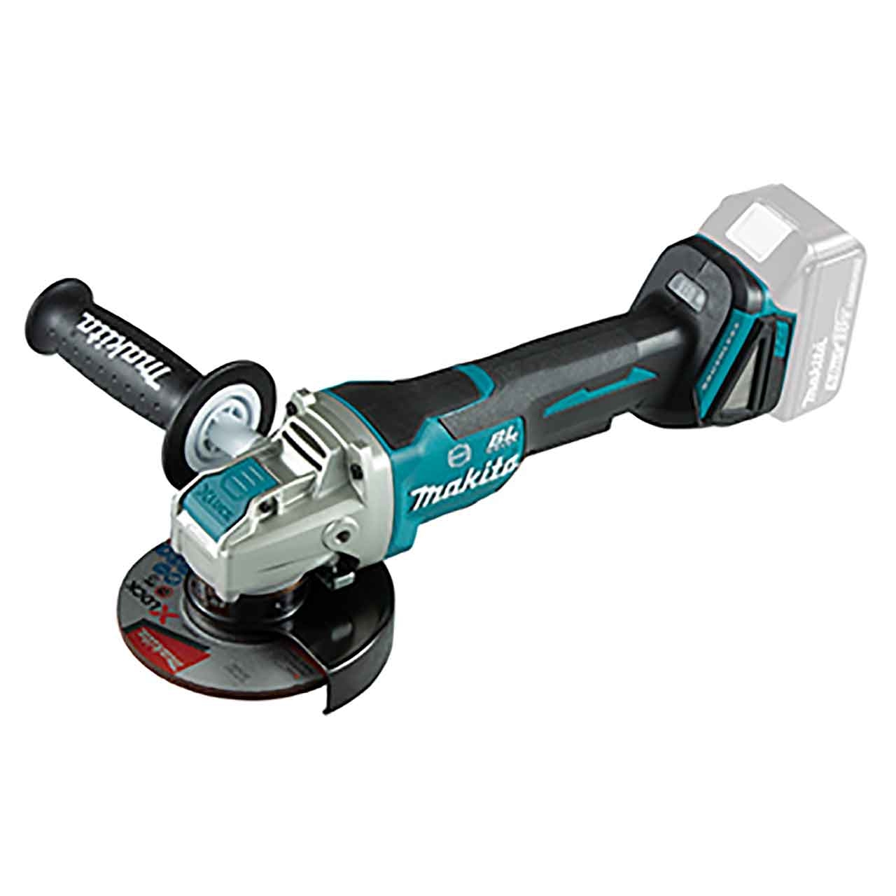 MAKITA Akku-Winkelschleifer 18V mit Paddelschalter DGA520ZX1