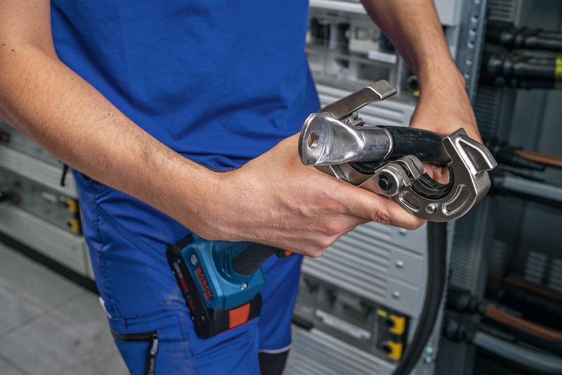 BOSCH PRO Presseinsatz, E25 CU, 25 mm², Kupfere