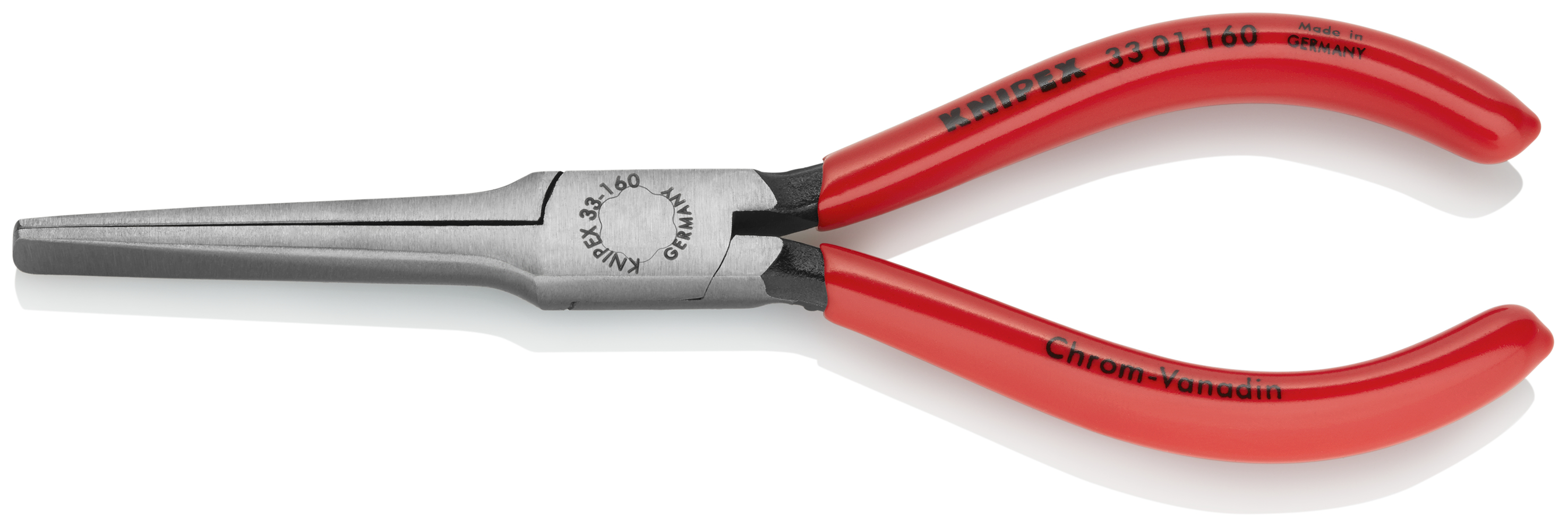 KNIPEX KNIPEX 33 01 160 Weberzange 160 mm schwarz atramentiert mit Kunststoff überzogen poliert KNIPEX KNIPEX 33 01 160 Weberzange 160 mm schwarz atramentiert mit Kunststoff überzogen poliert