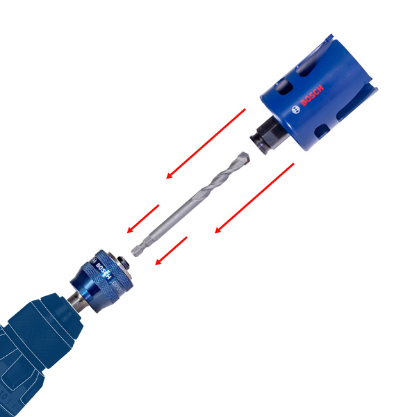 BOSCH EXPERT Construction Material Lochsäge, 25 x 60 mm