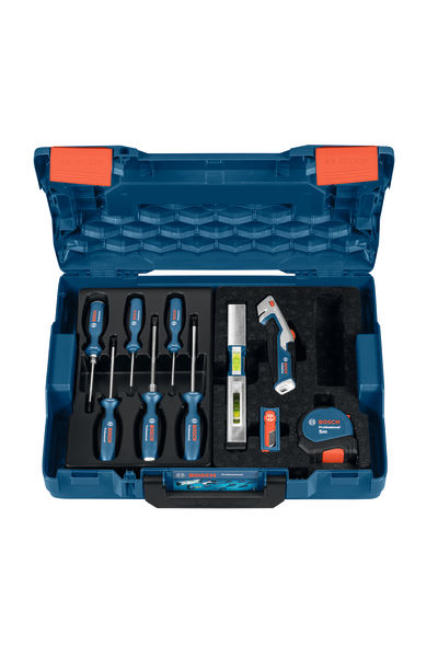 BOSCH Combo Kit Set mit Schraubendrehern und verschiedenen Handwerkzeugen, 19-tlg. BOSCH Combo Kit Set mit Schraubendrehern und verschiedenen Handwerkzeugen, 19-tlg.