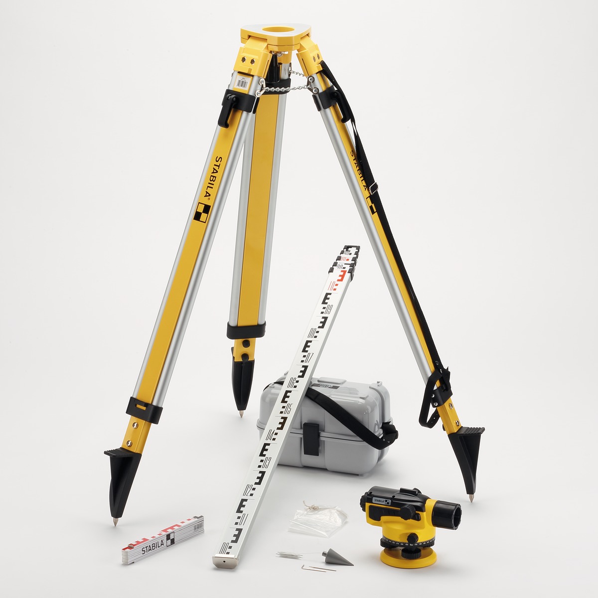 STABILA Optisches Nivellier OLS 26, 8-teiliges Set STABILA Optisches Nivellier OLS 26, 8-teiliges Set