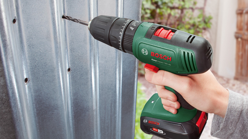 BOSCH Akku-Bohrschrauber EasyImpact 18V-40