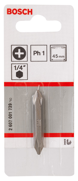 BOSCH Doppelklingenbit, PH1, PH1, 45 mm BOSCH Doppelklingenbit, PH1, PH1, 45 mm