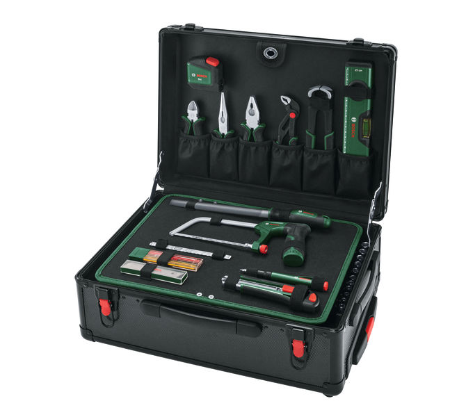 BOSCH Handwerkzeuge Rollwerkzeugkoffer-Set 119-teilig BOSCH Handwerkzeuge Rollwerkzeugkoffer-Set 119-teilig