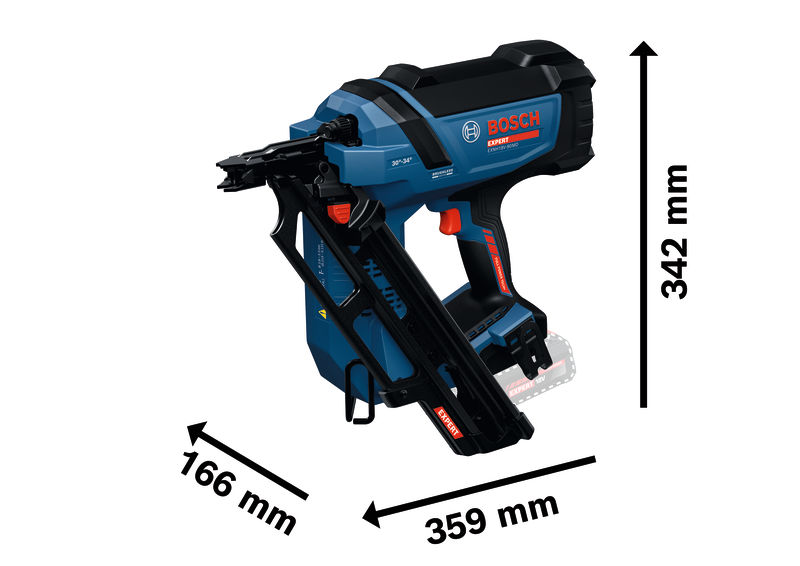 BOSCH Akku-Holznagler EXNH18V-90MR in XL-BOXX