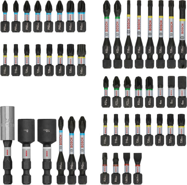 BOSCH PRO Impact Schrauberbit Set, 50-tlg. BOSCH PRO Impact Schrauberbit Set, 50-tlg.