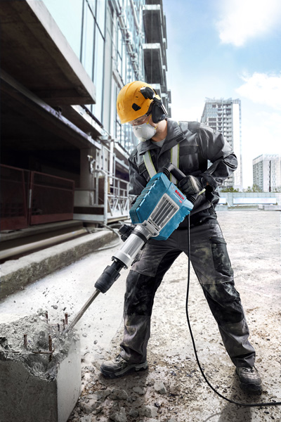 BOSCH Abbruchhammer GSH 14 C im Handwerkerkoffer