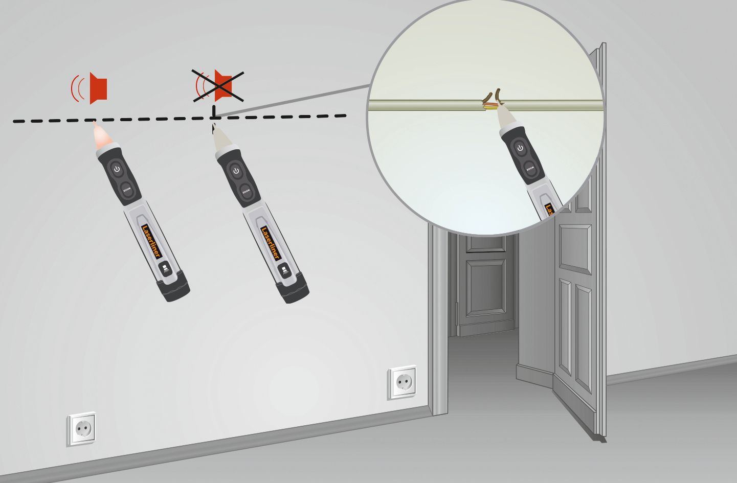 LASERLINER Spannungsprüfer ActiveFinder XP