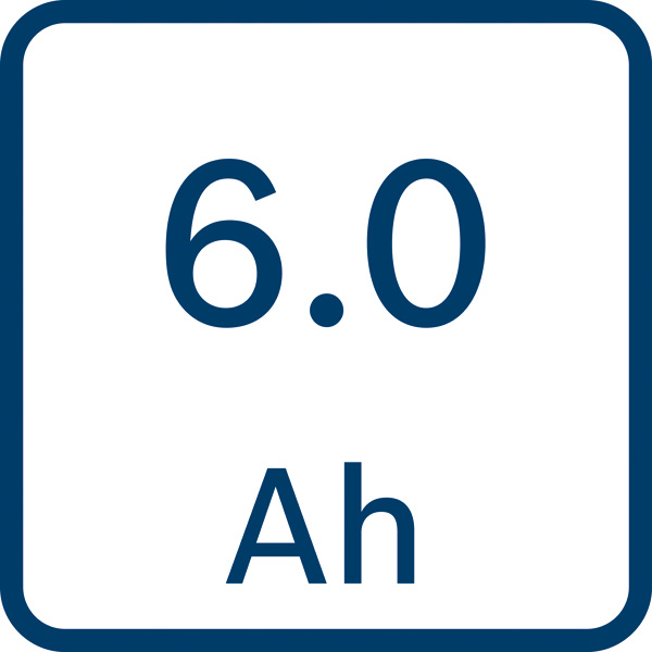 BOSCH Akkupack GBA 12 Volt, 6.0 Ah