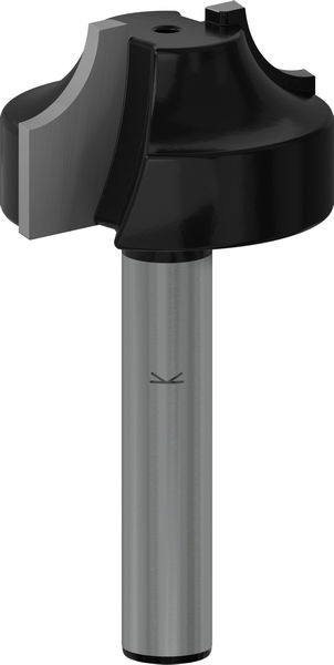 BOSCH PRO Abrundfräser, L 1/4", Schaft 1/4"