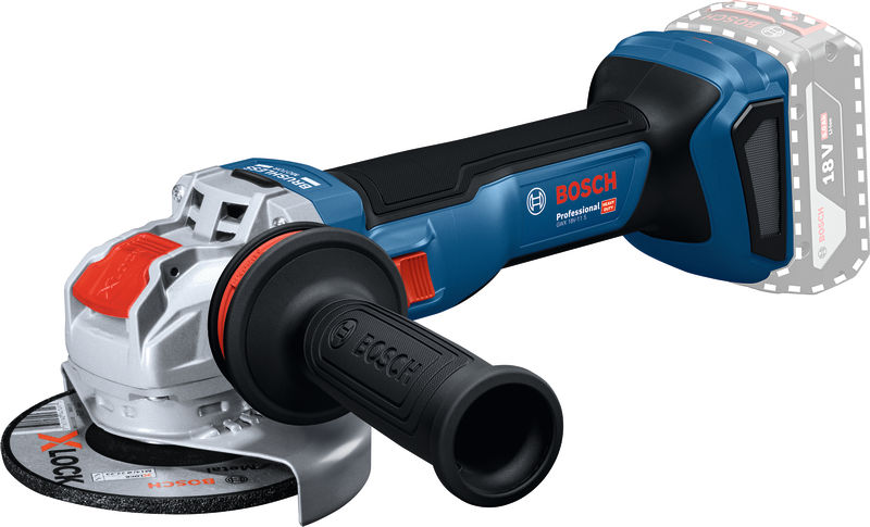 BOSCH Akku-Winkelschleifer GWX 18V-11 S, L-BOXX 136