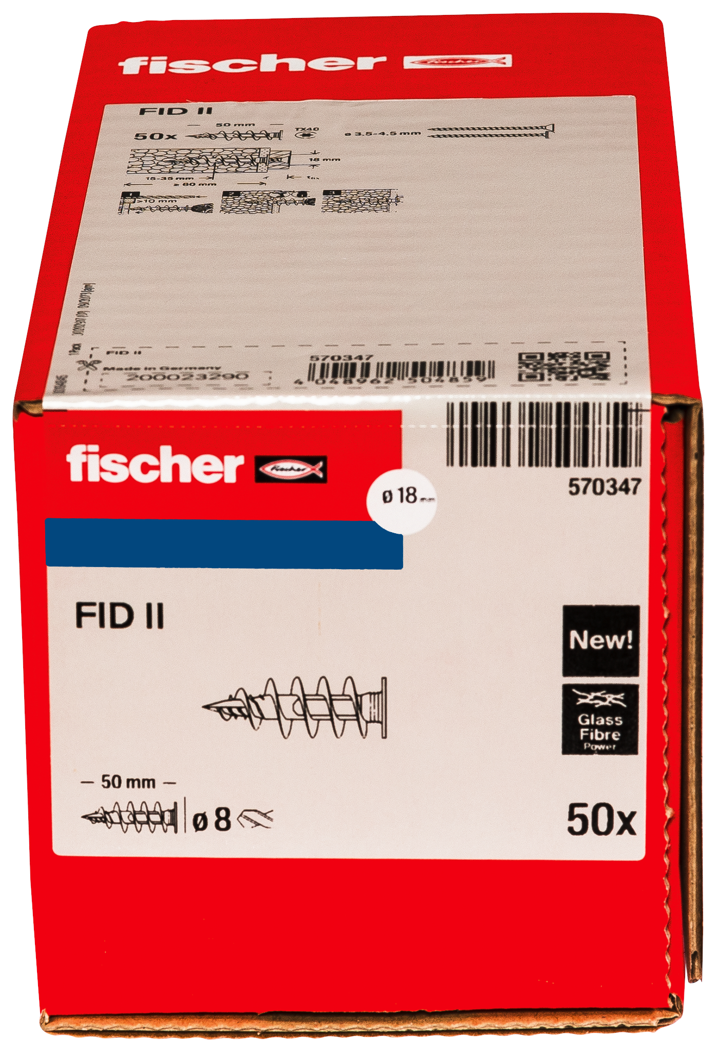 FISCHER DEUTSCHLAND Dämmstoffdübel FID II FISCHER DEUTSCHLAND Dämmstoffdübel FID II
