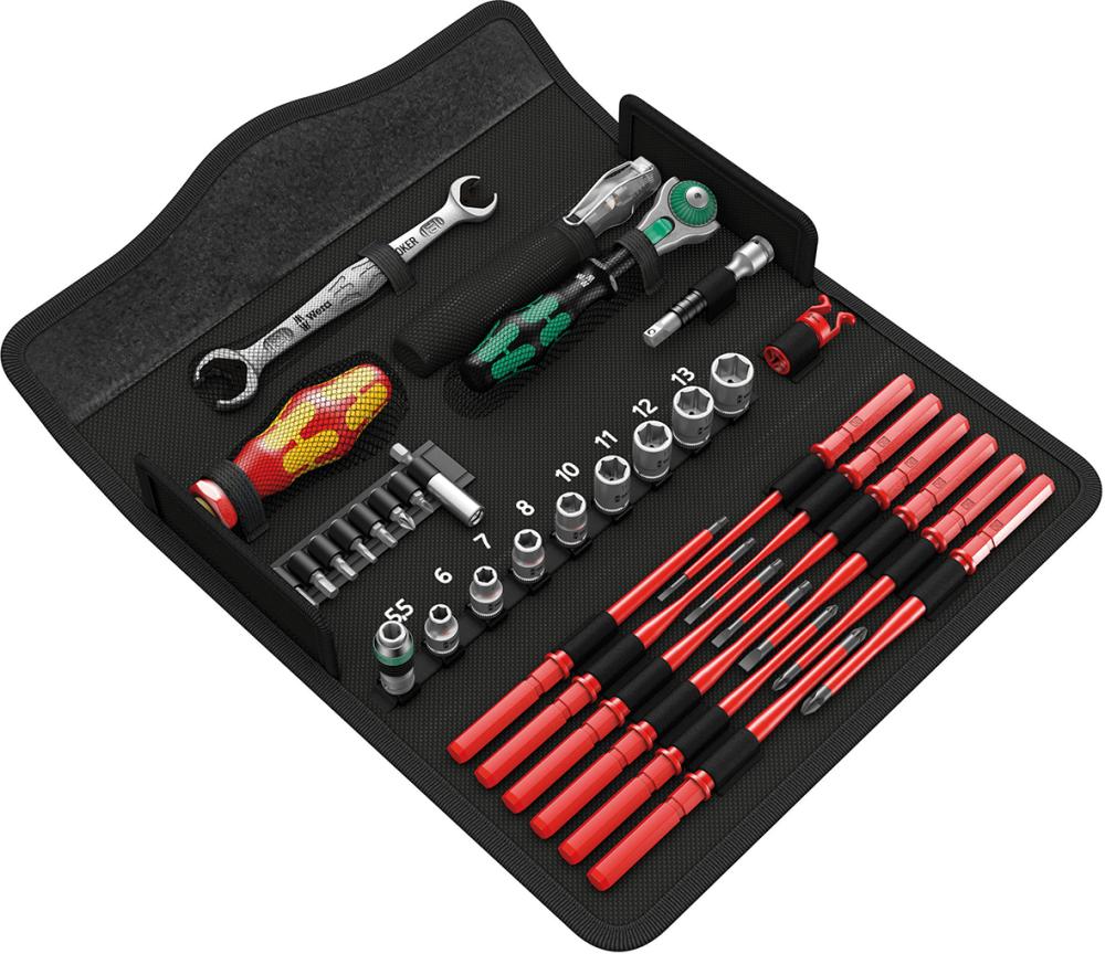 WERA Kraftform Kompakt W 1 Wartung, 35-teilig