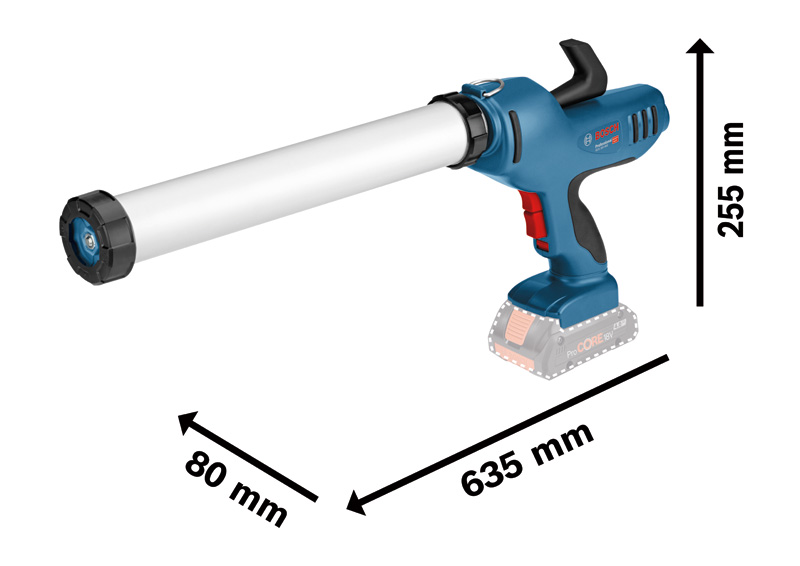 BOSCH Akku-Kartuschenpresse GCG 18V-600 BOSCH Akku-Kartuschenpresse GCG 18V-600