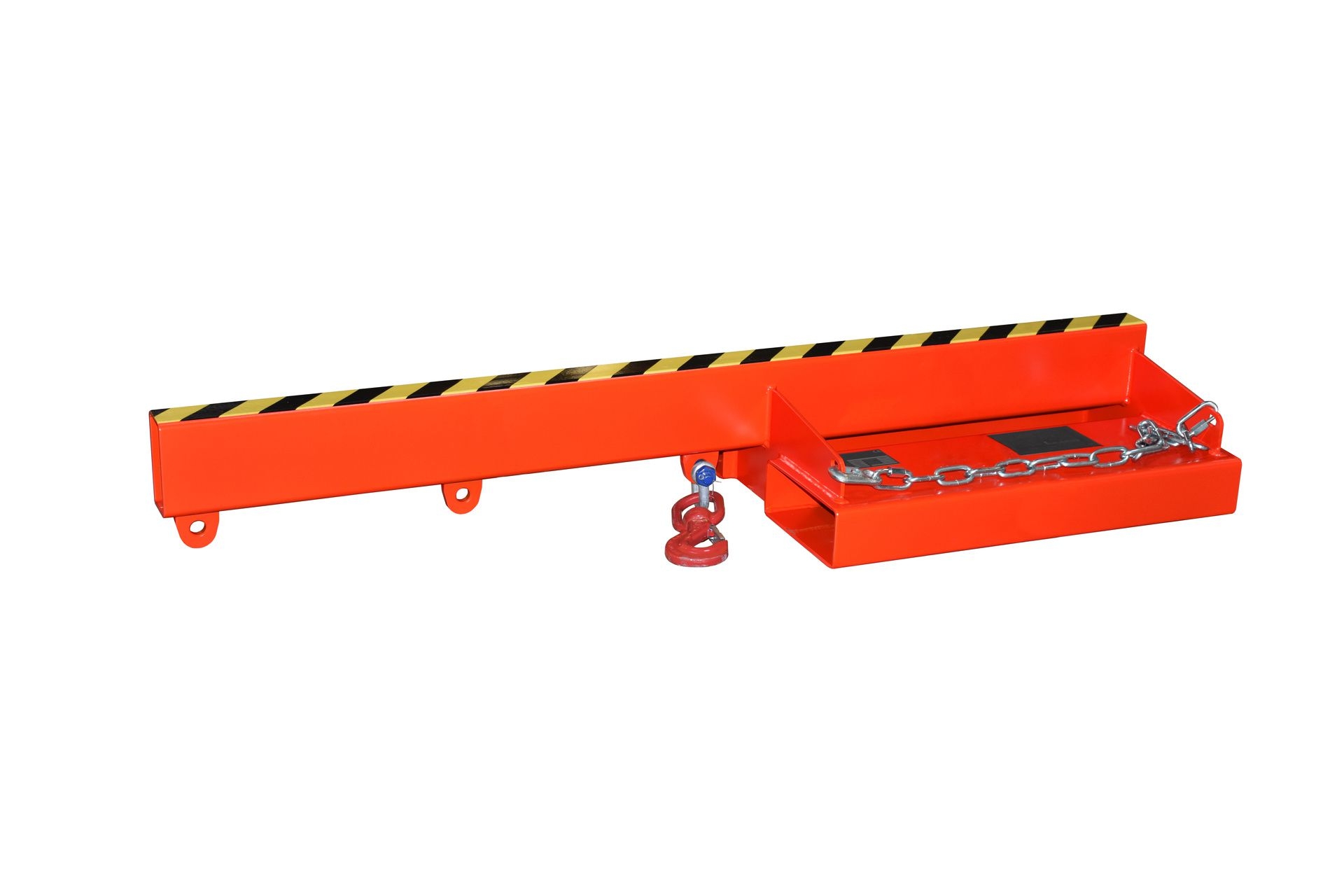 BAUER Lastarm LA 1600-2,5, lackiert, RAL 3000 Feuerrot BAUER Lastarm LA 1600-2,5, lackiert, RAL 3000 Feuerrot