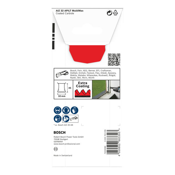 BOSCH EXPERT MultiMax AIZ 32 APILT Tauchsägeblatt für Multifunktionswerkzeuge BOSCH EXPERT MultiMax AIZ 32 APILT Tauchsägeblatt für Multifunktionswerkzeuge