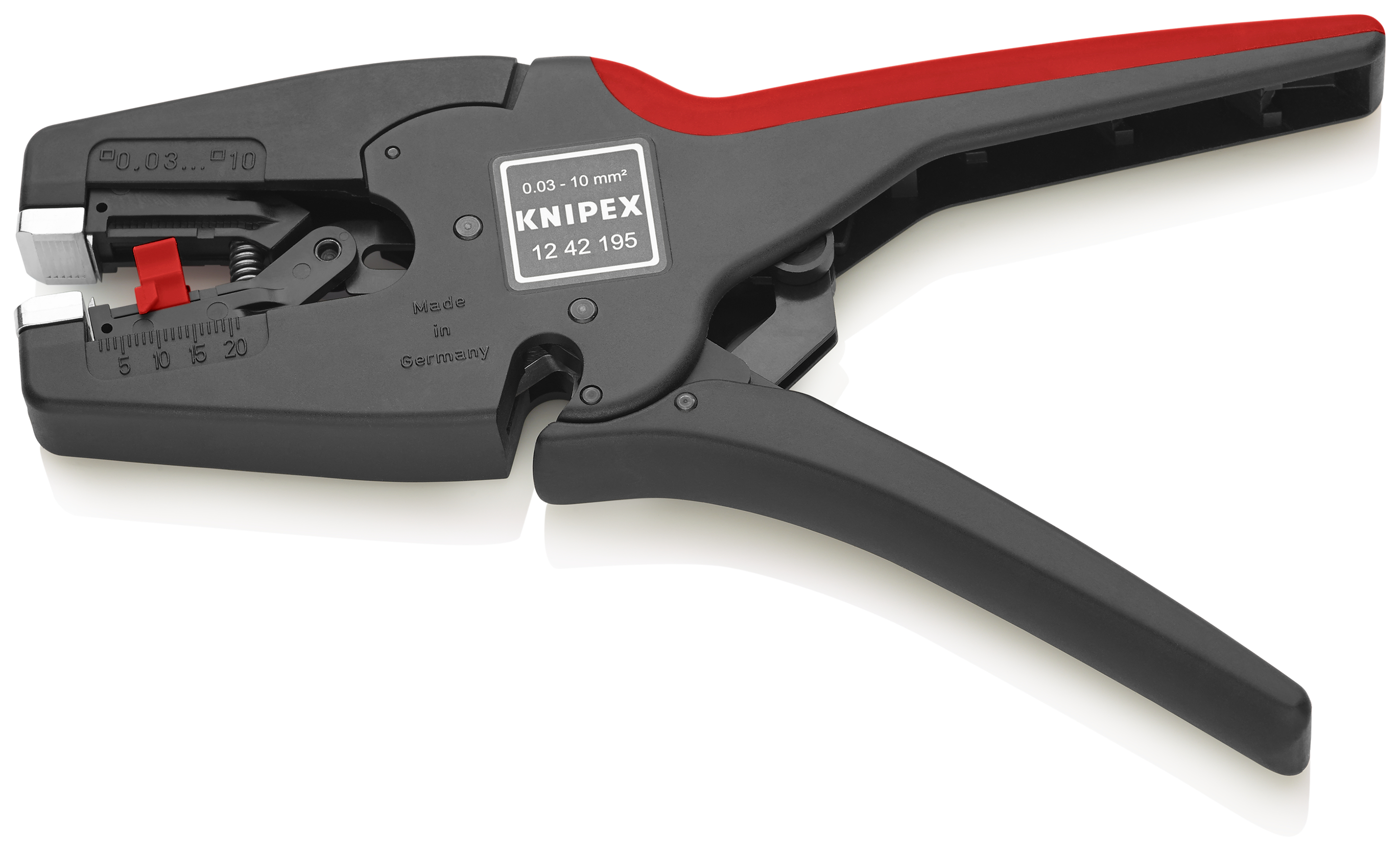 KNIPEX KNIPEX 12 42 195 SB MultiStrip 10 Automatische Abisolierzange 195 mm