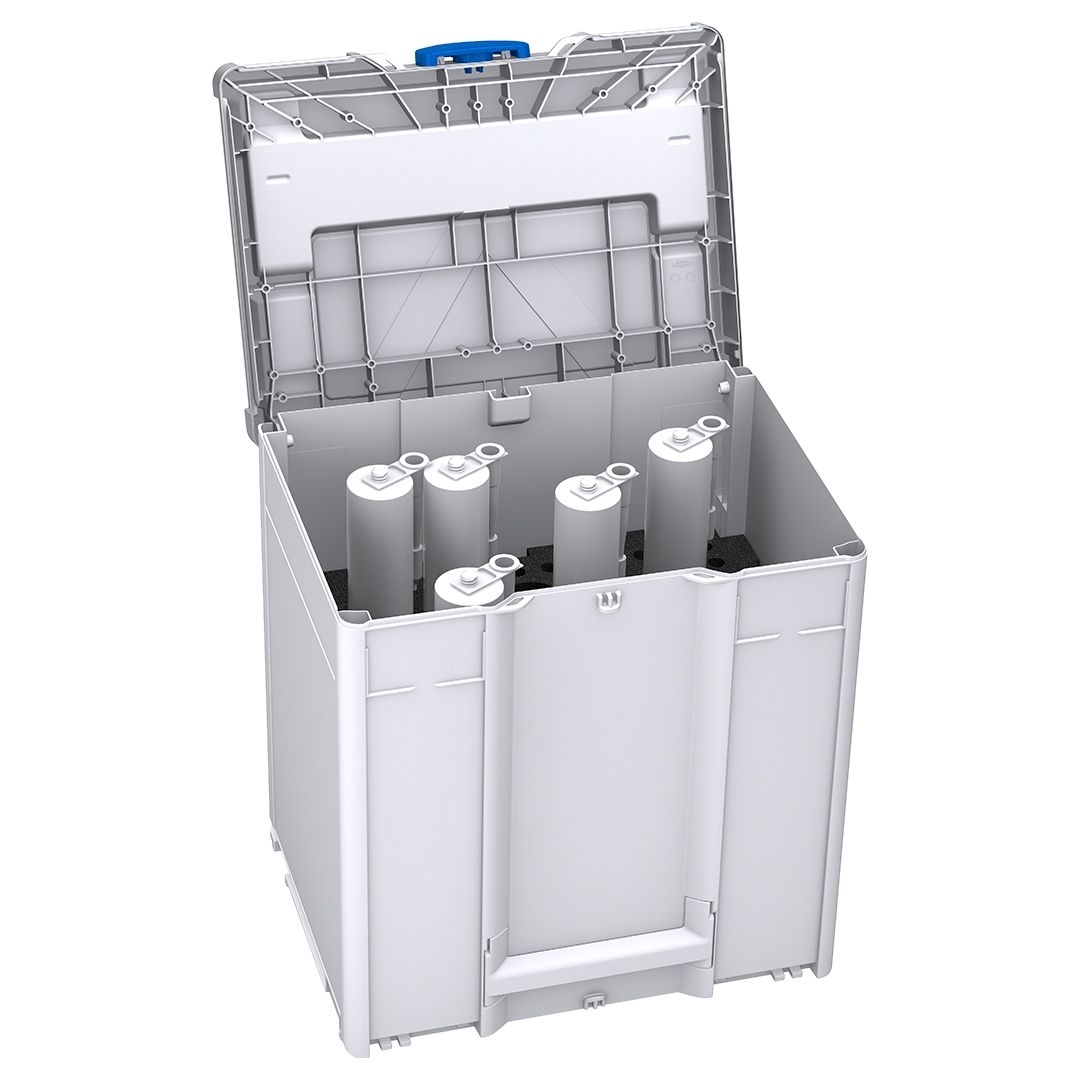 TANOS Kartuschen-Systainer3 M 437 lichtgrau (RAL 7035)