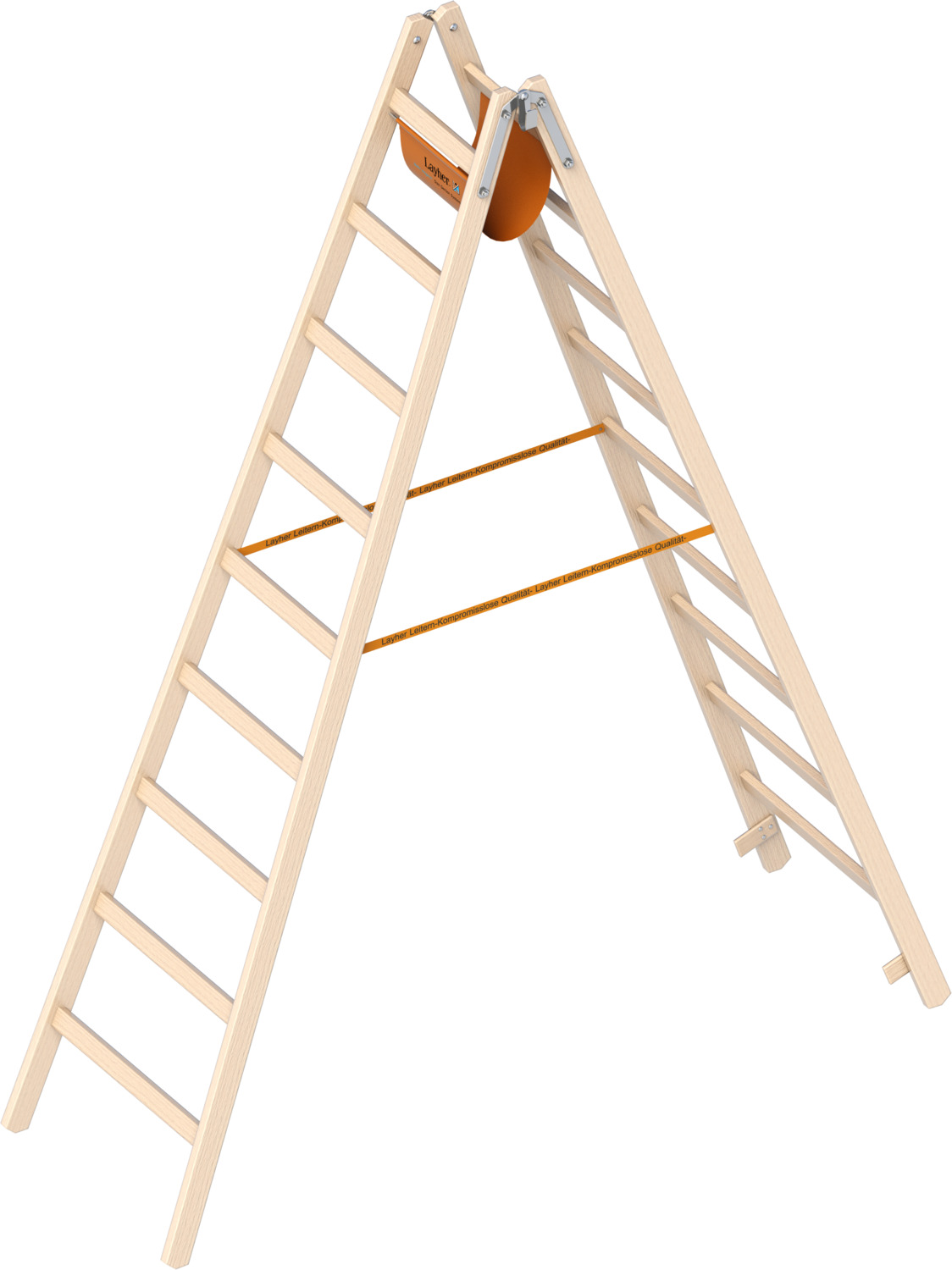 LAYHER Holzstehleiter 1038