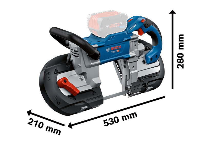 BOSCH Akku-Bandsäge GCB 18V-127 BOSCH Akku-Bandsäge GCB 18V-127