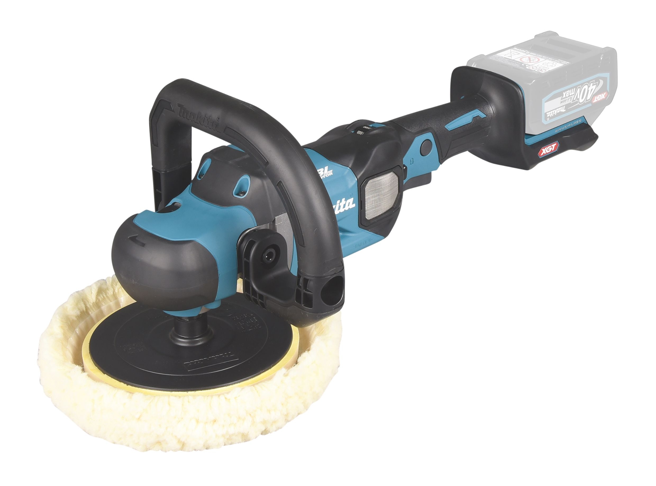 MAKITA Akku-Poliermaschine PV001GZ 40V max.