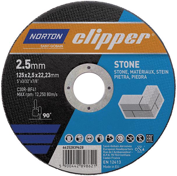 CLIPPER Trennscheibe Stein C30R-125x2.5x22.23mm CLIPPER Trennscheibe Stein C30R-125x2.5x22.23mm